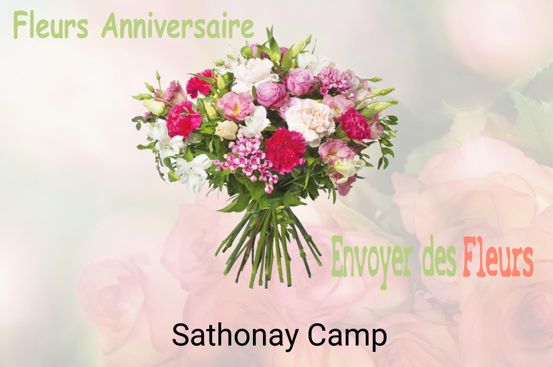 Bouquet de fleurs d’anniversaire livré à Sathonay-Camp