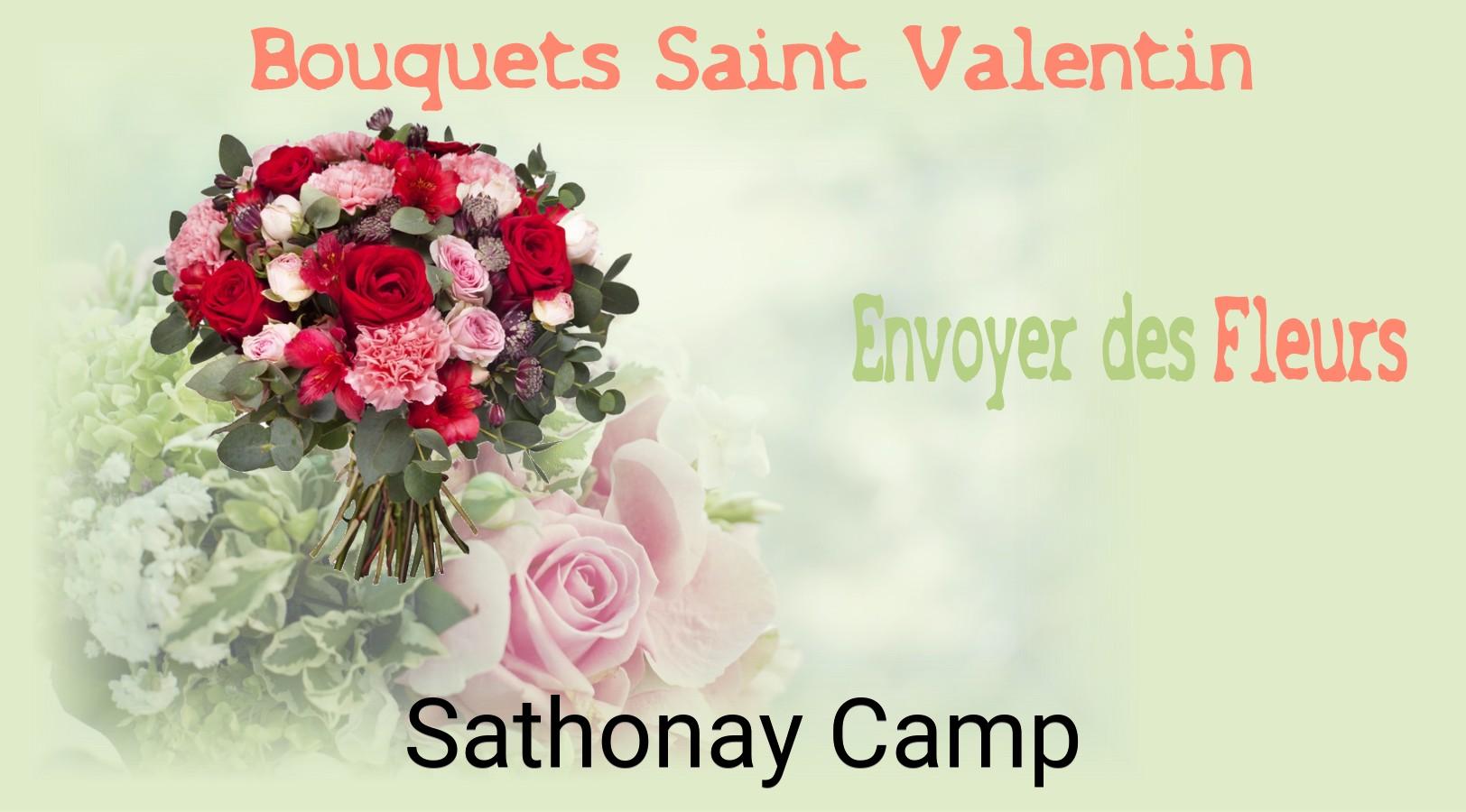 Roses de Saint-Valentin livrées à Sathonay-Camp